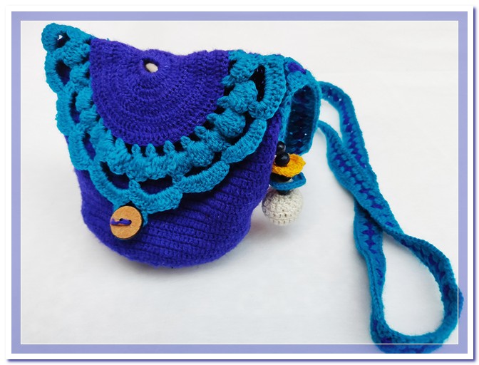 Crochet and Lace Slingbag